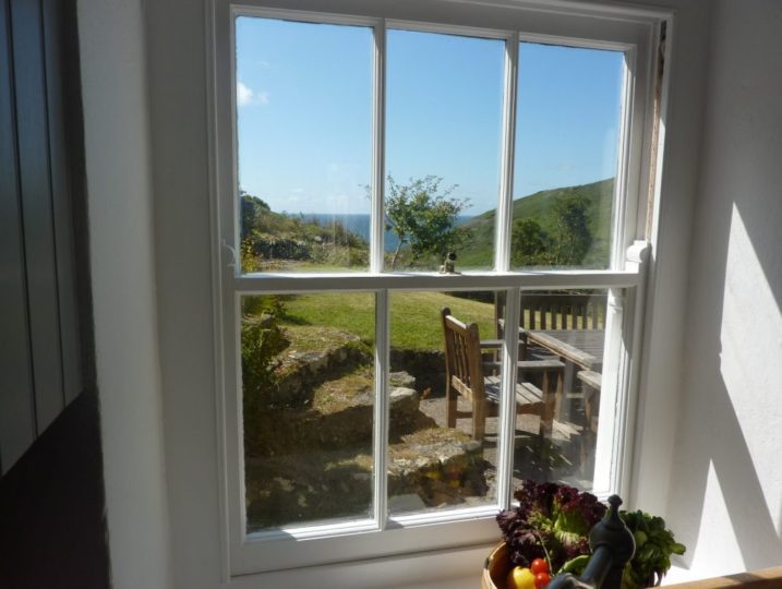 Porth Nanven House - View from Kitchen