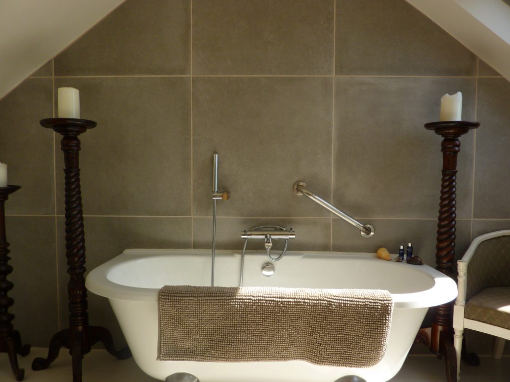 Freestanding Bath in Family Suite Bathroom - The Summer House