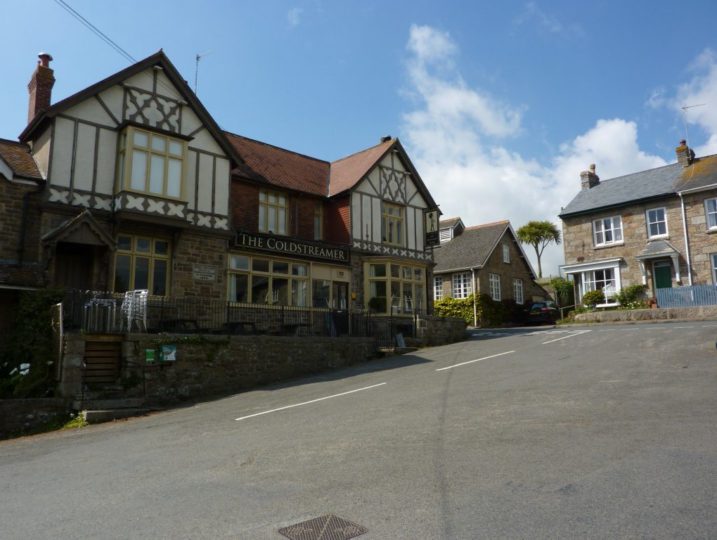 The Coldstreamer Pub and Restaurant in Gulval Cornwall