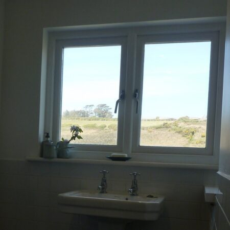 Porth Nanven House - View from Shower Room