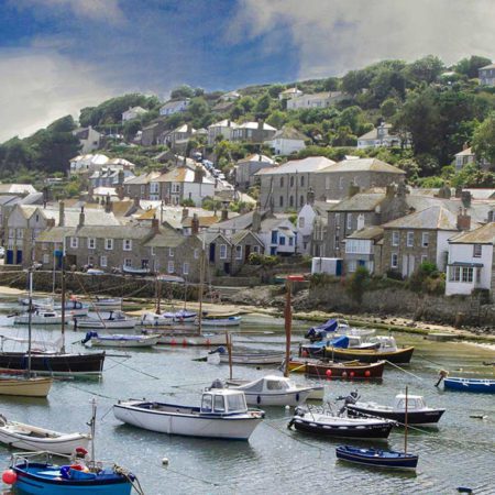 Mousehole Harbour in Cornwall