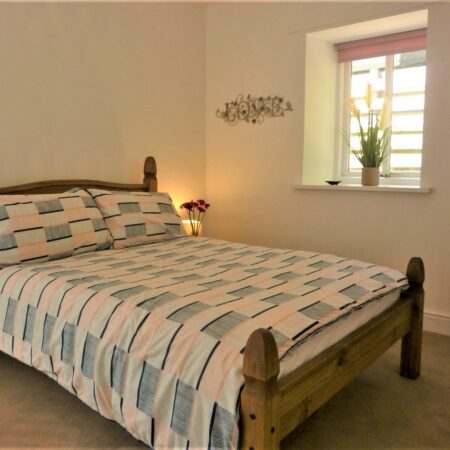 Coastal Retreat Wooden Framed Double Bed in Master Bedroom