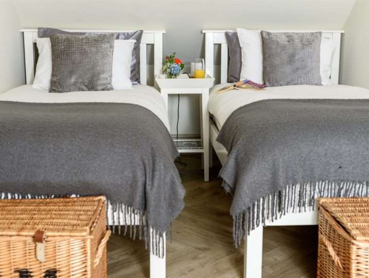 Twin Beds in Family Suite | Holiday Cottage in Mousehole