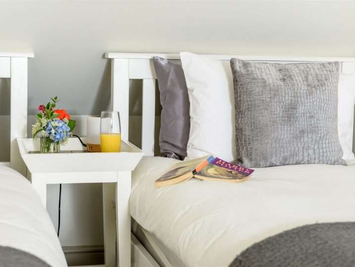 Two single beds in Family Suite | Holiday Cottage in Mousehole