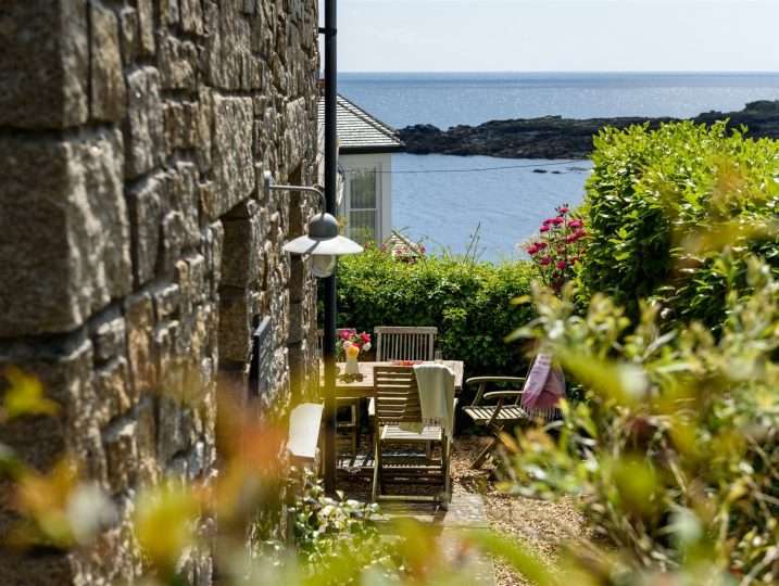 Views to the sea beyond Mousehole Cottage | Cornish Cottage in Mousehole