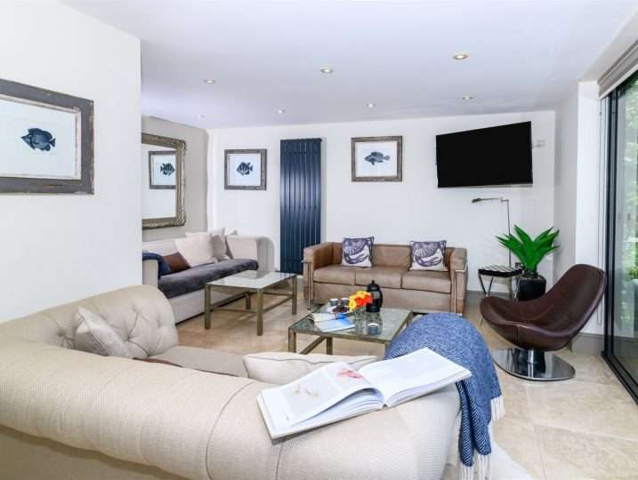 Open Plan Sitting Room | Holiday Cottage in Mousehole