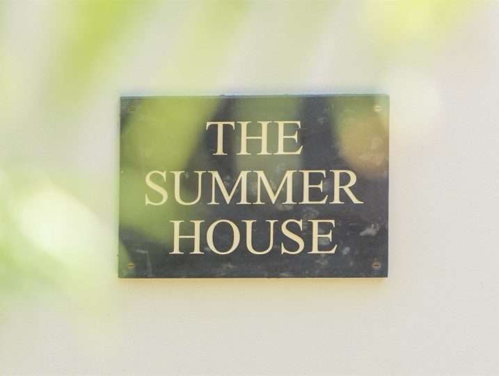The Summer House Sign | Holiday Cottage in Mousehole
