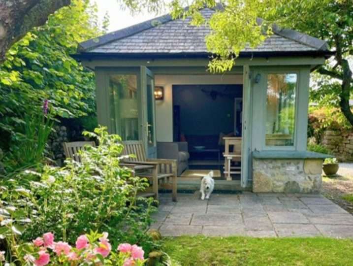 Dog Friendly Garden at Porth Nanven Cottage | Cornish-Cottage-St-Just-Coastal