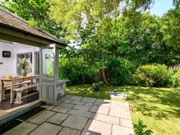 Two Patio Areas in Secluded private garden | Porth Nanven Cottage - Cornish Cottage St Just - Coastal