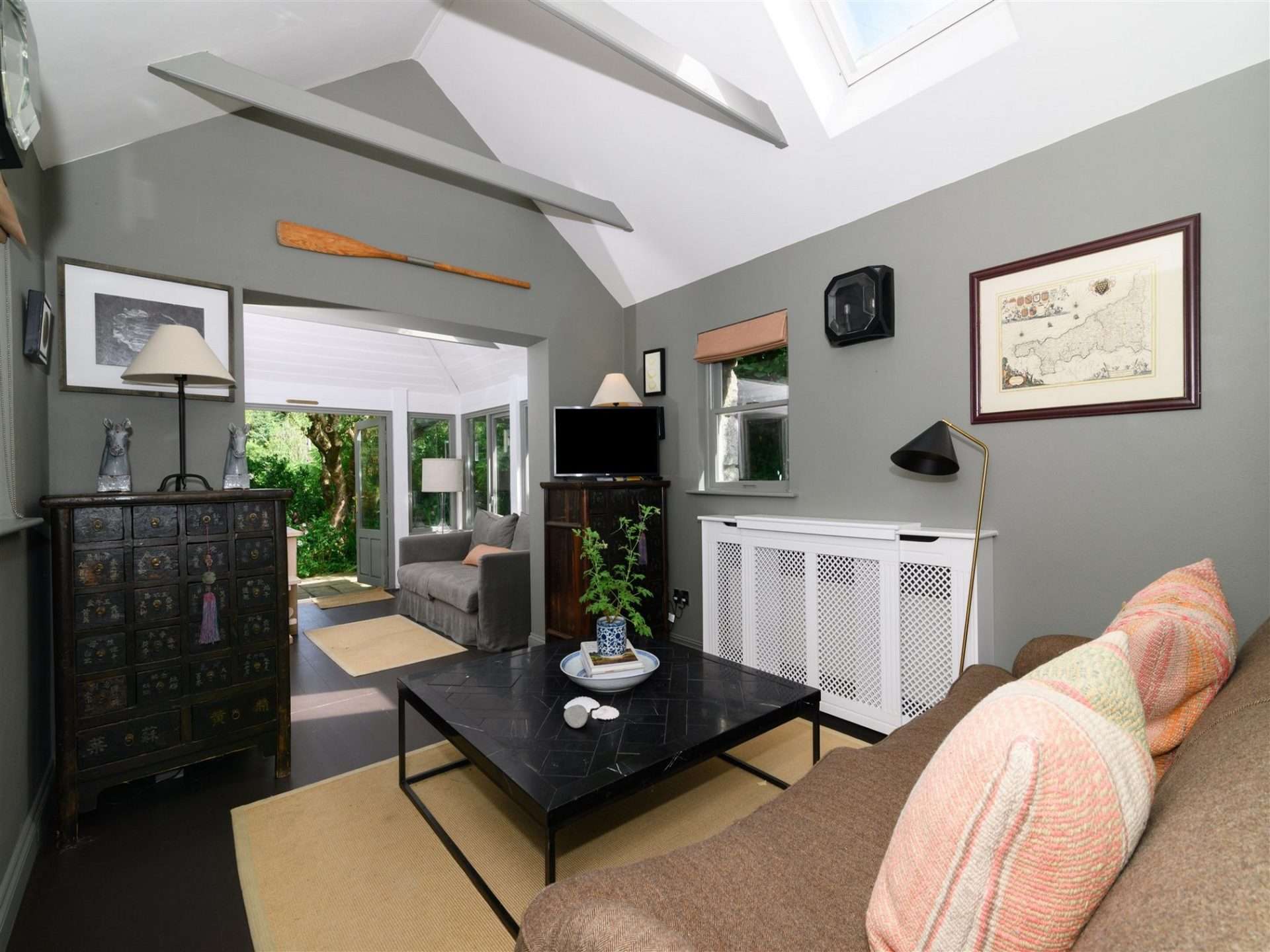Comfortable open plan sitting room | Porth Nanven Cottage - Cornish Cottage St Just - Coastal