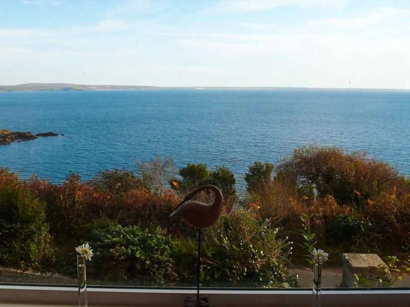 View from Sitting Room | Carn Du Cottage Mousehole Cornwall
