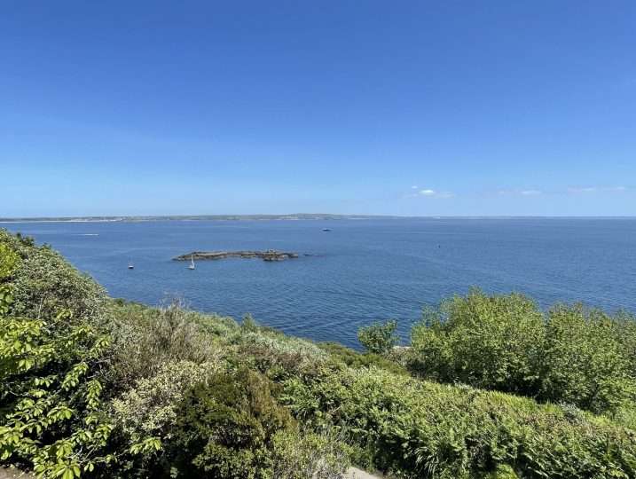 View across Mounts Bay | Carn Du Cottage Mousehole Cornwall