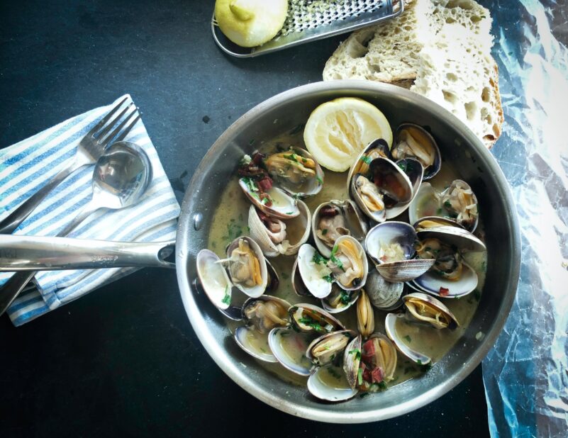 Foodies in Cornwall: Bowl of Mussels