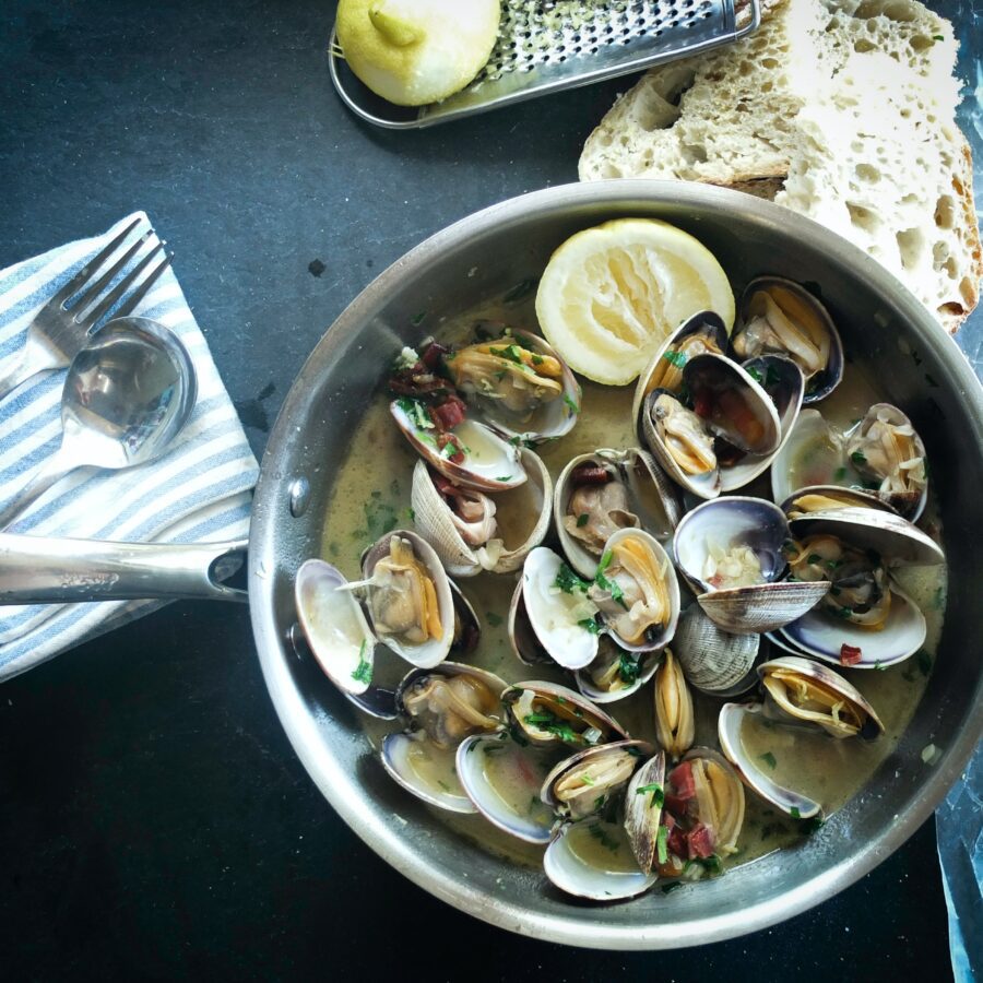 Foodies in Cornwall: Bowl of Mussels