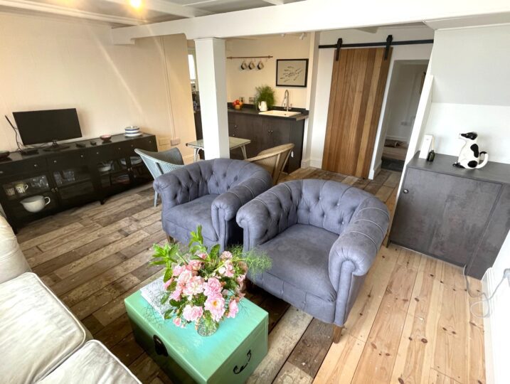 Living area at Bank Square | Holiday Let St Just