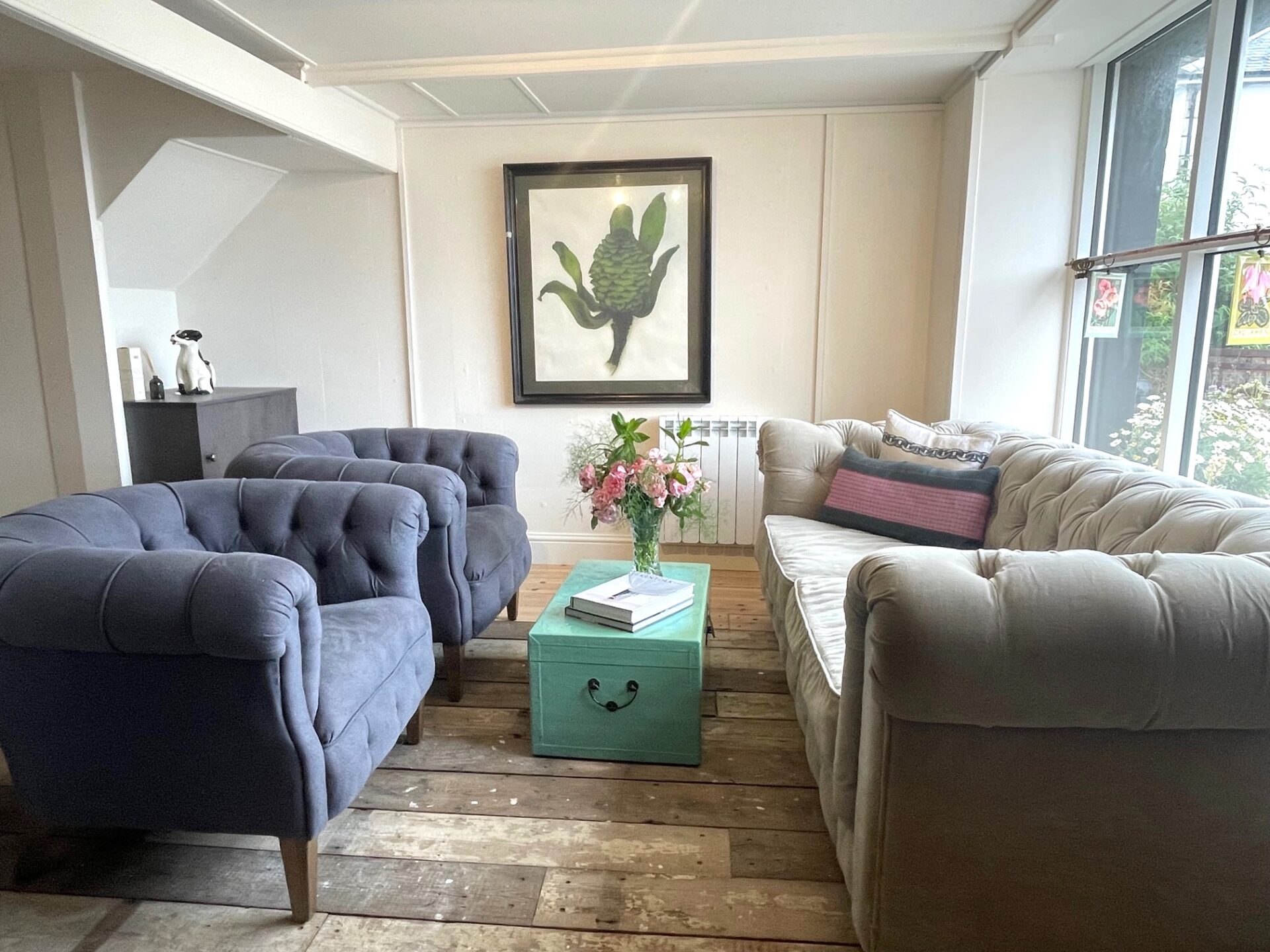 Sitting Area Bank Square | Holiday Let St Just