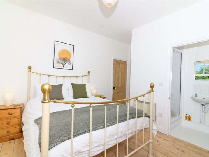 Master Bedroom with King size | Family Holiday Cornwall Near Beach