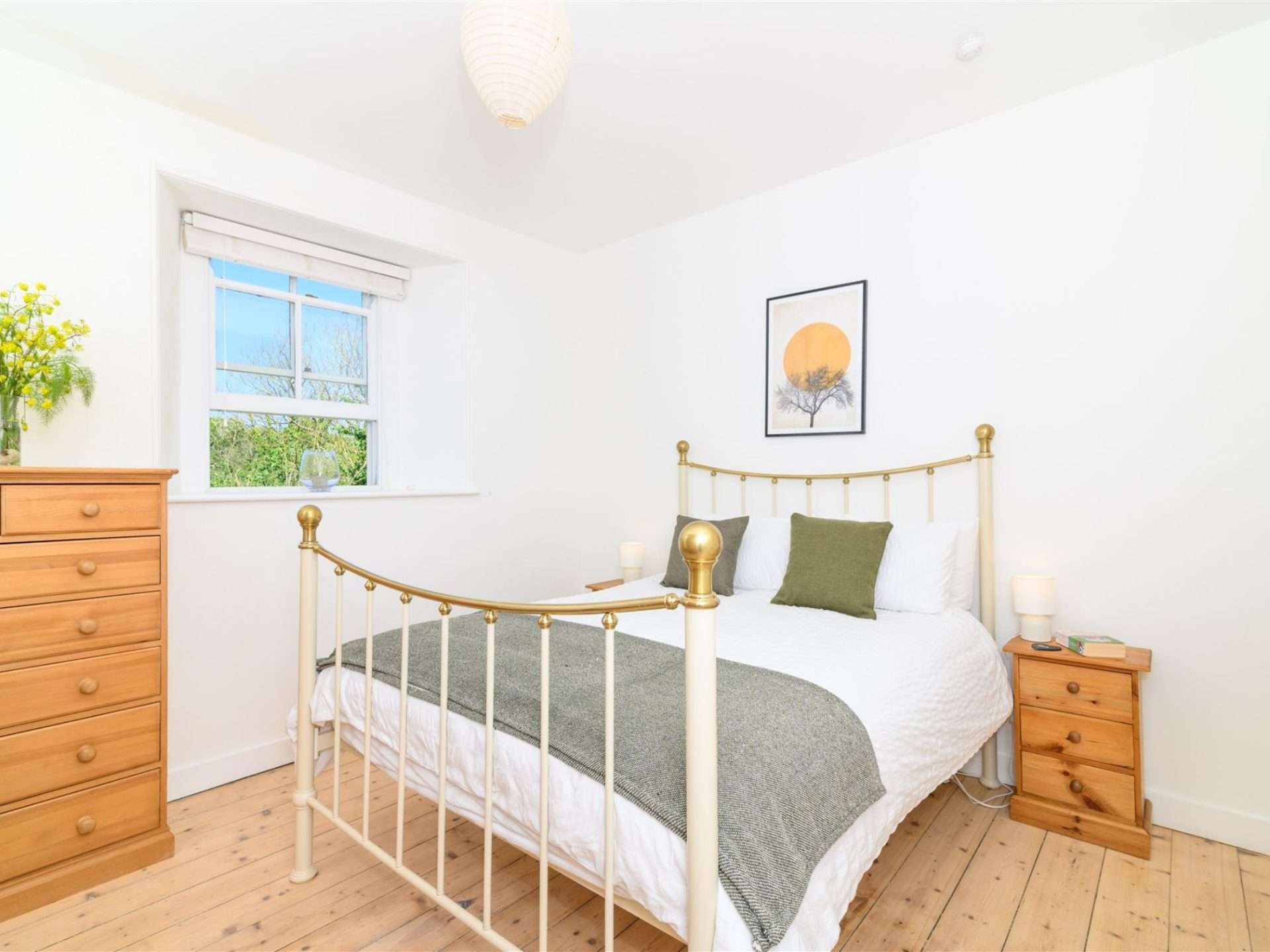 Master Bedroom with Sea Views | Family Holiday Cornwall Near Beach