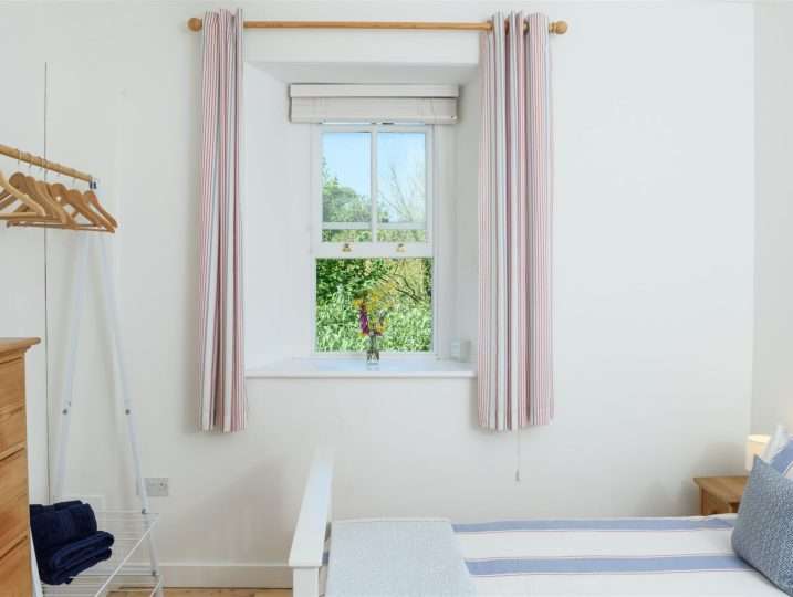 Twin Bedroom with Countryside Views | Family Holiday Cornwall Near Beach