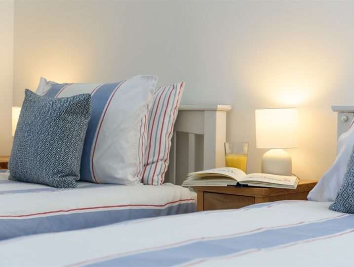 Comfortable Twin Beds | Family Holiday Cornwall Near Beach