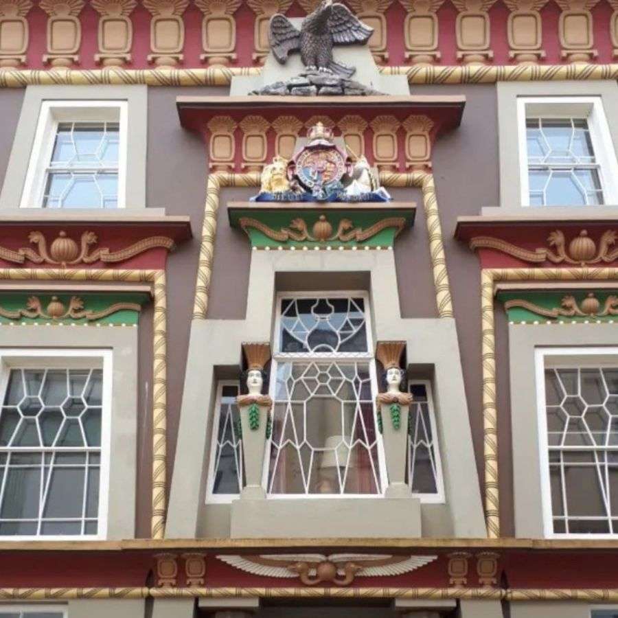 Colourful shopfront Egytian House Penzance | Discover Penzance: A Guide
