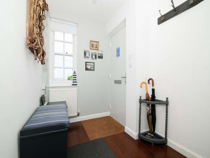 Hallway with sea views | Retreat in Mousehole sea views