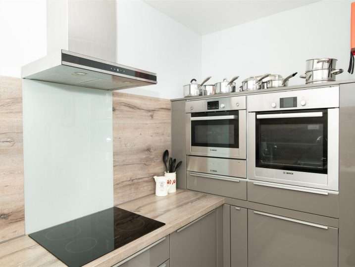 Modern Kitchen | Retreat in Mousehole sea views