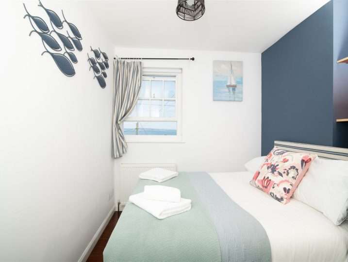 Double Bedroom | Patio Garden | Retreat in Mousehole sea views